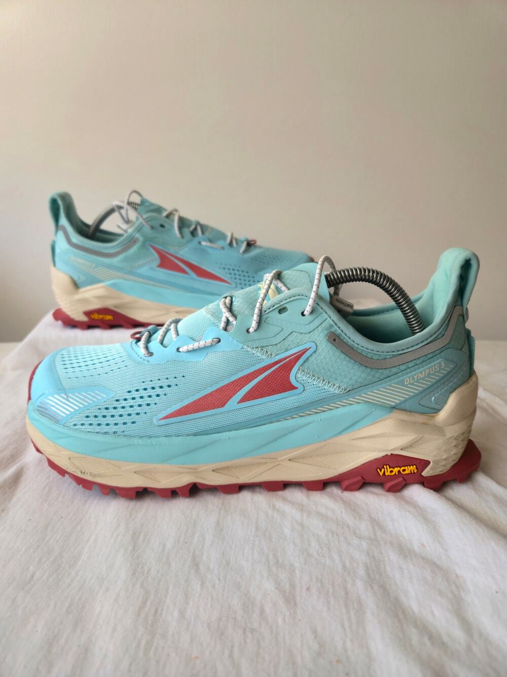 Altra Olympus 5 Women's Trail Running Shoes Light Blue Size 11